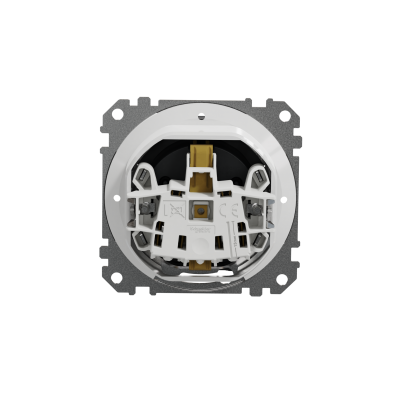 Sedna Design & Elements Gniazdo schuko z przesłonami IP44 czarny antracyt SDD214023 SCHNEIDER (SDD214023)